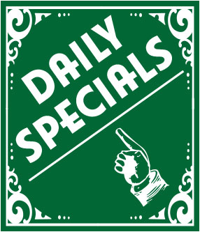 Pat's Pizza Brunswick Daily Specials